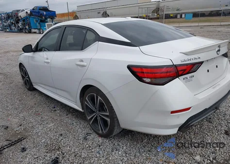 2020 Nissan Sentra Sr Xtronic Cvt из США, поврежденный, VIN 3N1AB8DV8LY276197